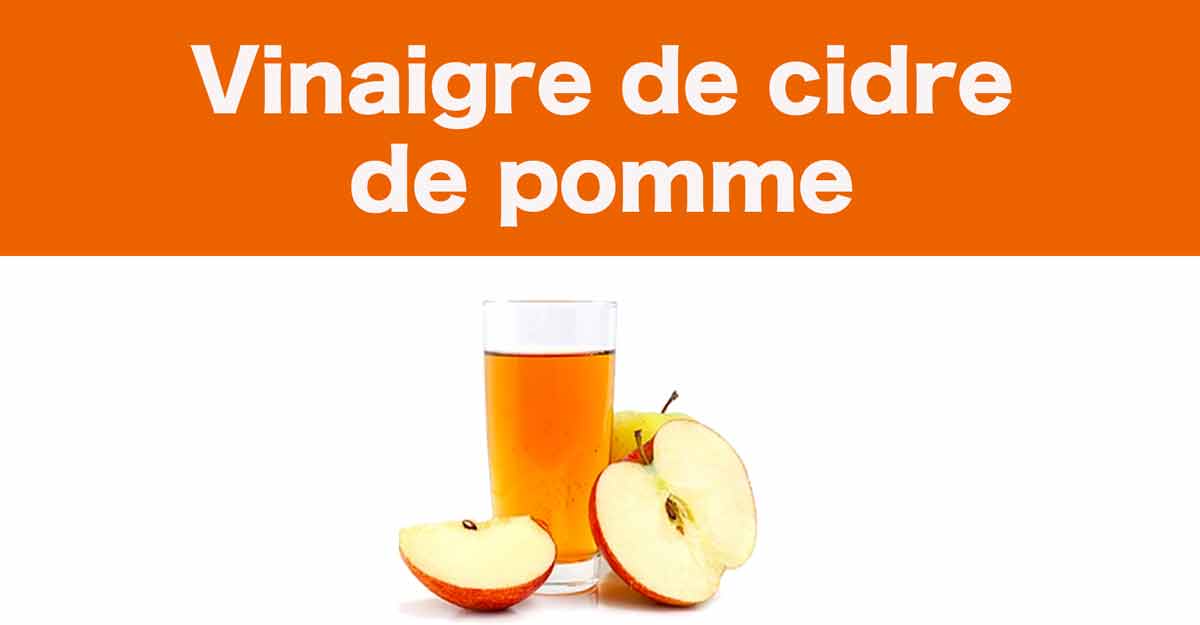 bienfaits vinaigre cidre de pomme